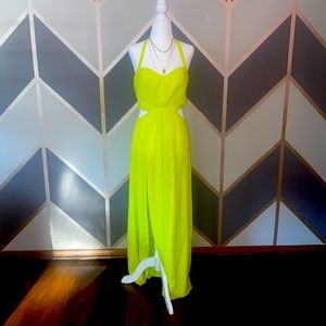 BCBGeneration Neon Maxi Dress